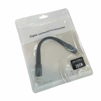 Gambar produk UGI Kabel Charger USB Type C 3.2 Super Fast Charge QC 36W 10Gbps 0.2M - UG03