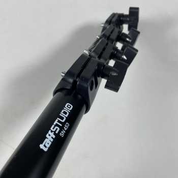 TaffSTUDIO Portable Tripod Light Studio 1/4 Thread 5 Section 350cm - SN453 Gambar produk TaffSTUDIO Portable Tripod Light Studio 1/4 Thread 5 Section 350cm - SN453