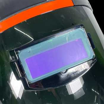 Gambar produk iRepairIt Helm Las Auto Dimming with Red Lens Transparent Welding Mask - IRI55T