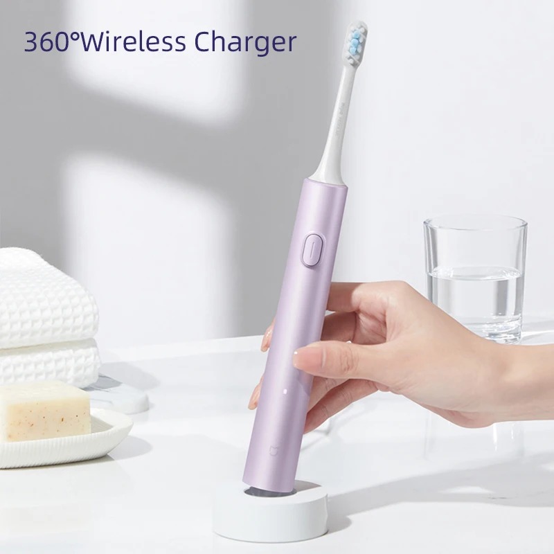 Gambar produk Mijia Sikat Gigi Elektrik Rechargeable DuPont Bristles 4 Mode - T302