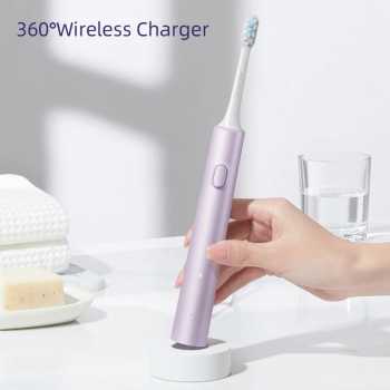 Gambar produk Mijia Sikat Gigi Elektrik Rechargeable DuPont Bristles 4 Mode - T302
