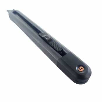 Gambar produk Deli Pisau Cutter Auto Lock Snap Off Blade 13 Cutting Edges SK2 9mm - HT4009