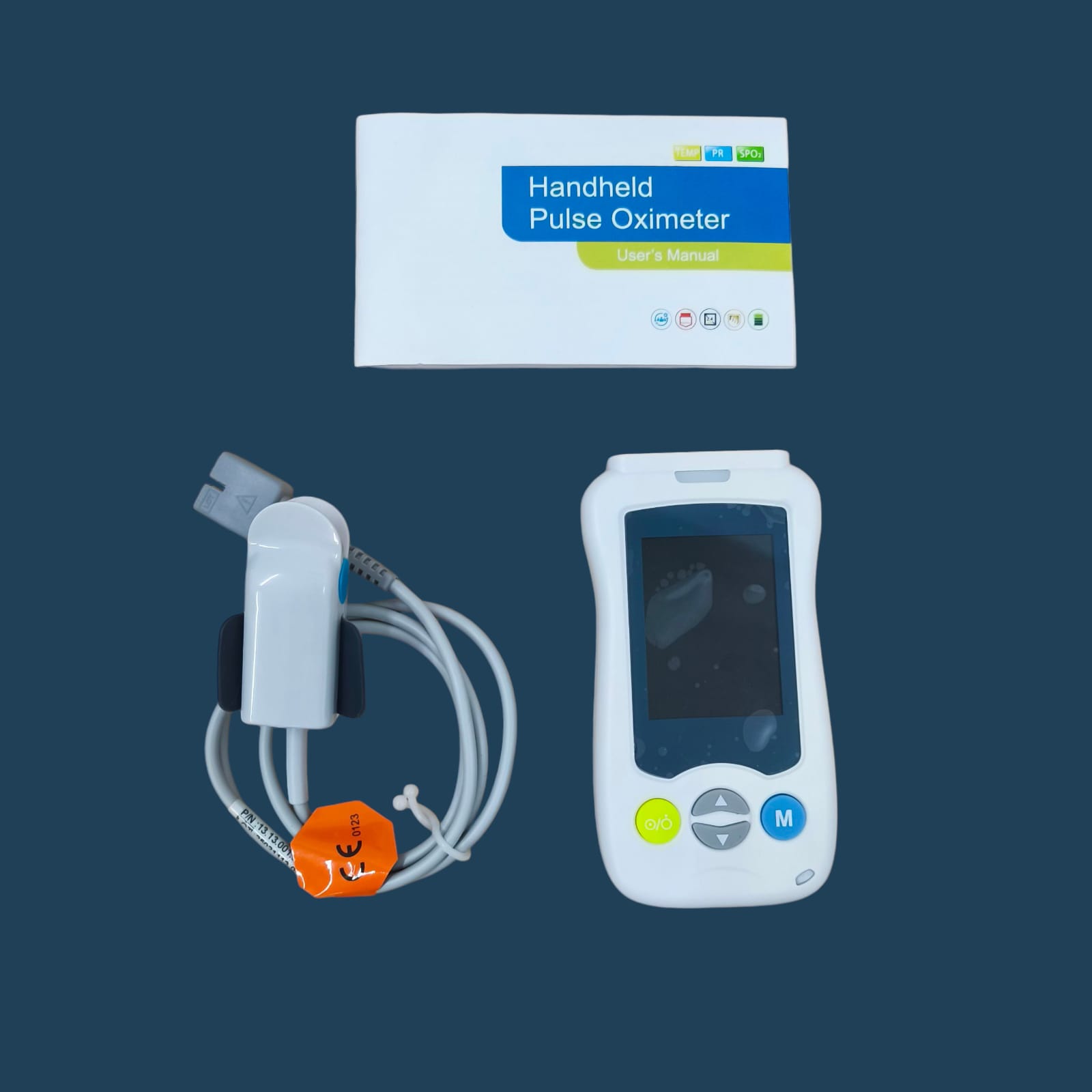 Gambar produk SYUSYA Handheld Pulse Oximeter Alat Ukur Saturasi Oksigen Darah LCD - YK-820A