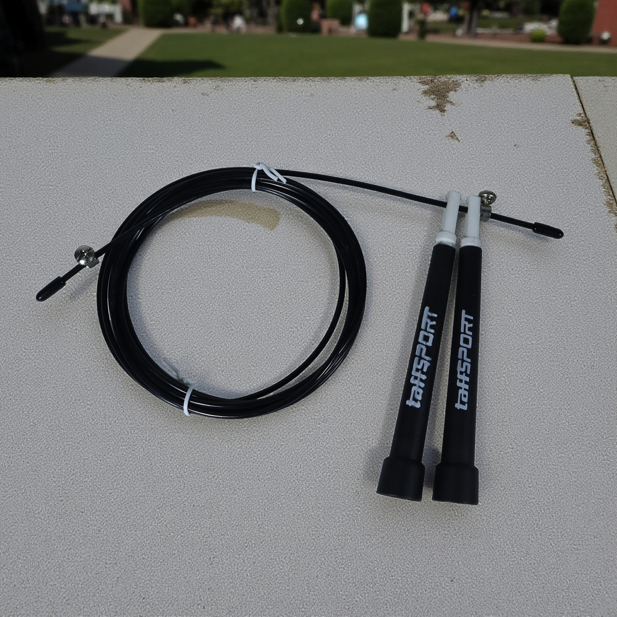 Gambar produk TaffSPORT Tali Skipping Jump Rope Steel Wire Bearing 3M - D053