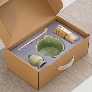 Gambar produk Dreamburgh Matcha Set Chawan Chasen Stand Chashaku Ceramic 500ml 4 PCS - CZ2
