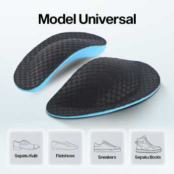 Gambar produk Sunvo Insole Sepatu Alas Kaki Orthopedic Flat Feet Arch Support 1 Pair - SV10