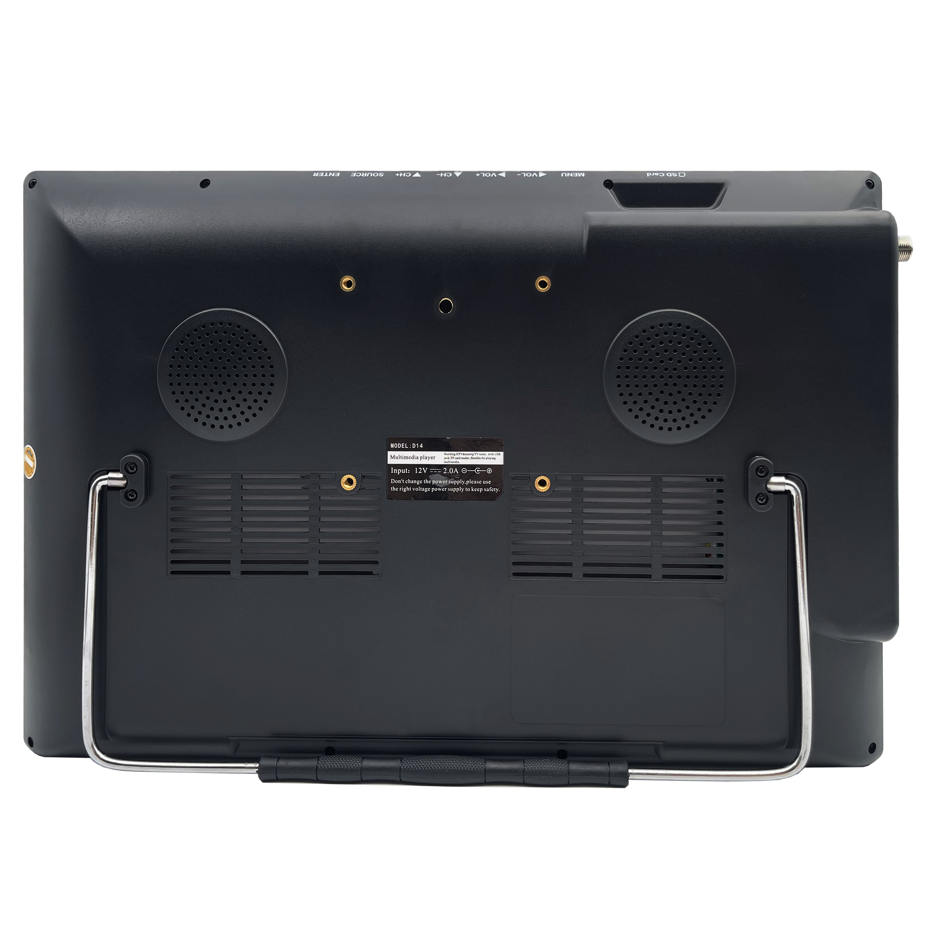 Gambar produk JOELI TV Digital Bluetooth Karaoke Portable 14 Inch 8800mAh with 2 Mic - J14