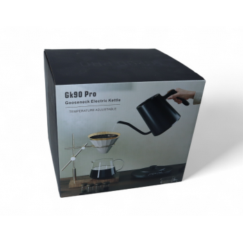 Gambar produk GOKIO Teko Listrik Kopi Pemanas Air Leher Angsa Pour Over 1200W 900ml - GK90 PRO