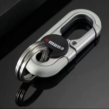 Taffware Gantungan Kunci Carabiner Keychain Clip Stainless Steel - A3746