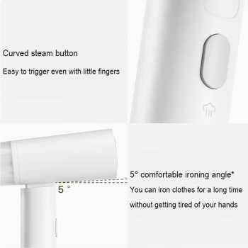 Gambar produk Mijia Setrika Uap Handheld Foldable Steamer 2in1 Quick 30 kPa 160ml - MJGTJO2LF