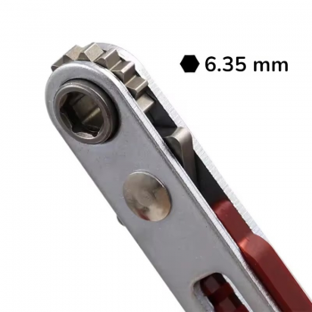 Gambar produk YIAAEY Obeng Ratchet Dua Arah Mini Two-Way Wrench Flat Screwdriver - YIA001