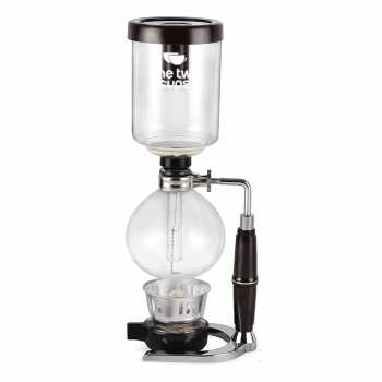 Gambar produk One Two Cups Syphon Coffee Maker Manual Brew Vacuum Pot 3 Cups 360ml - JF33
