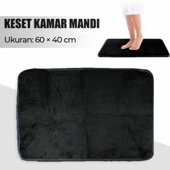 TaffHOME Keset Kamar Mandi Bathroom Mat Absorbent 60x40cm - LA-40