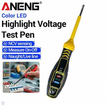 ANENG Obeng Tespen Tester Pen Highlight Voltage With 3 Indicator - B18