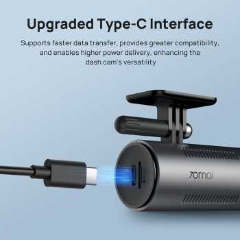 Gambar produk 70mai Kamera Mobil Dash Cam Voice Control LED Indicator 3MP 2K Type C - M310