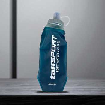 Gambar produk TaffSPORT Botol Minum Soft Flask Foldable Sport Water Bottle TPU 500ml - TF876