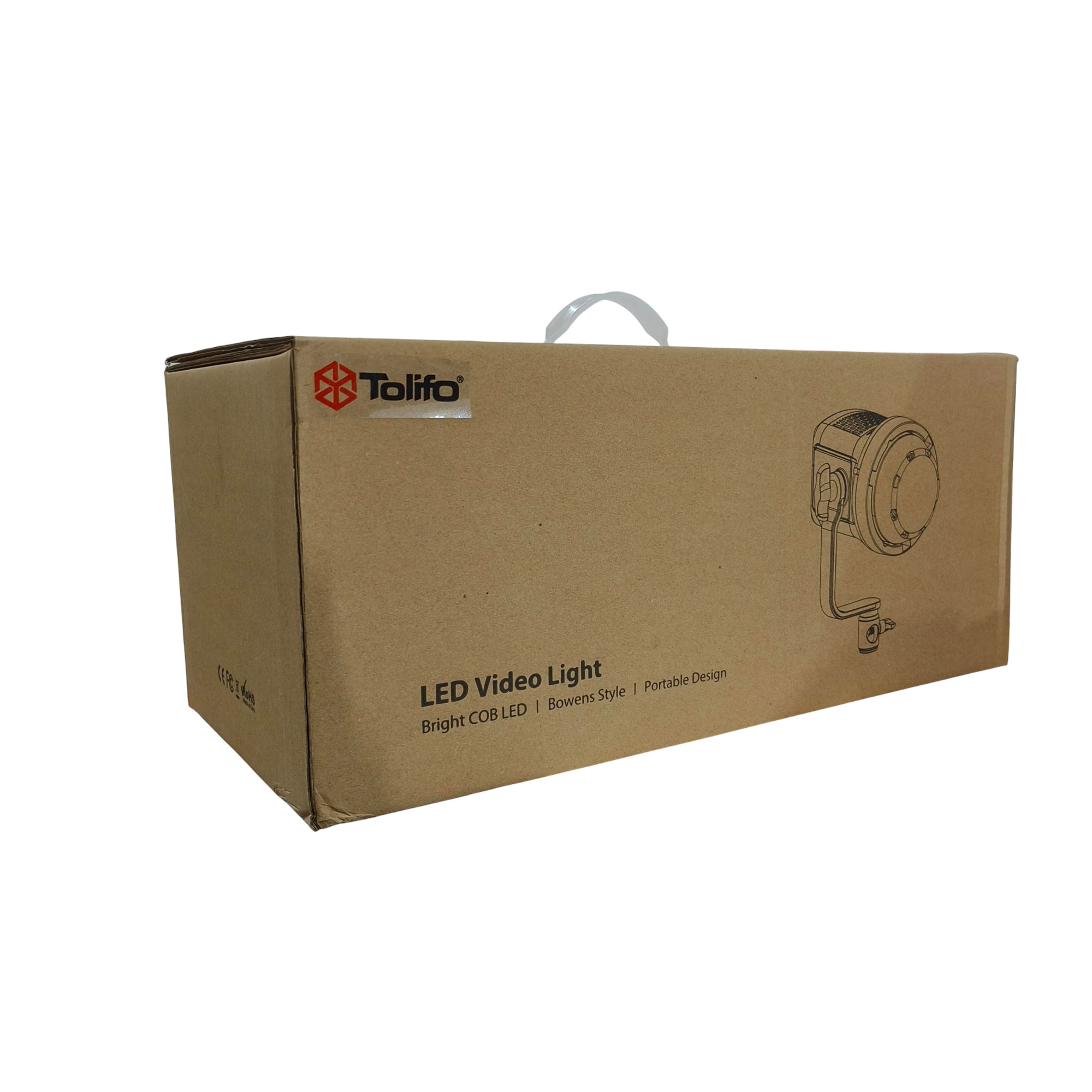 Gambar produk Tolifo Lampu Video LED Portabel RGB COB Video Light 135W 6500K - SK-135VR