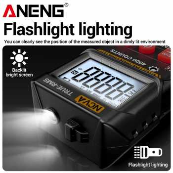Gambar produk ANENG Digital Multimeter Mini Voltage Tester True RMS - M114