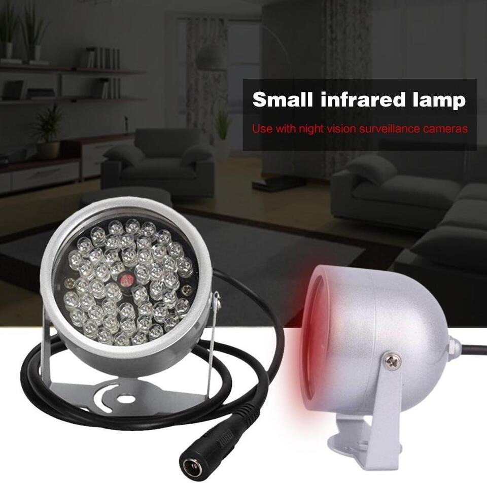 Gambar produk AHD Lampu Sorot LED Spotlight Infrared Auto Sensor Waterproof 12V - ZHN-12