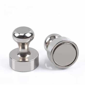 Gambar produk KELEIN Gantungan Magnet Push Pin Thumbtacks Refrigerator 25x30mm 5 PCS - K530