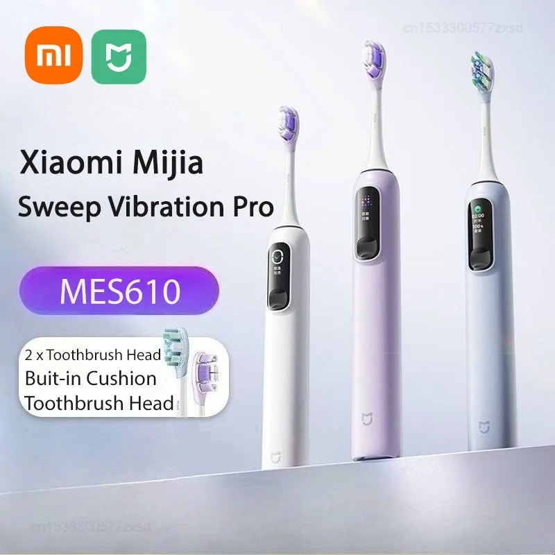 Gambar produk Xiaomi Mijia Sikat Gigi Elektrik Sonic Sweep Vibration LCD IPX8 - MES610