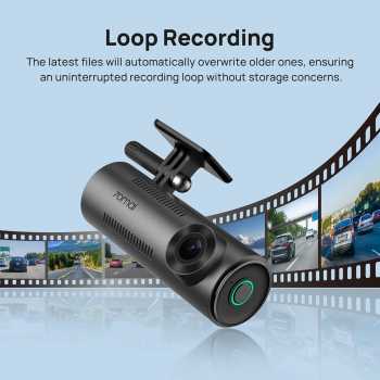 70mai Kamera Mobil Dash Cam Voice Control LED Indicator 3MP 2K Type C - M310