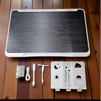 Gambar produk AOLIVIA Meja Lipat Laptop Belajar Foldable Bed Table with USB Port - AV-60