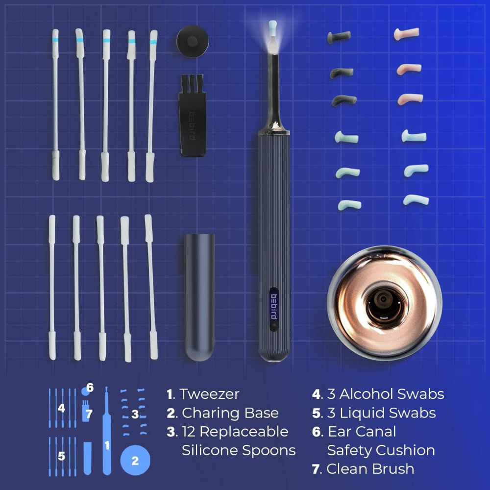 Gambar produk Bebird Kamera Endoskopi Pembersih Telinga Endoscope HD WiFi - Note 3 Pro