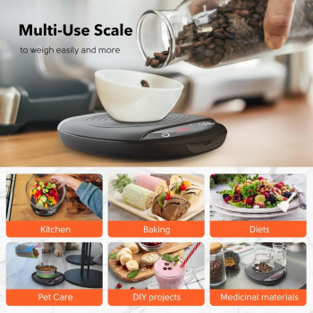 Gambar produk FREESIA Timbangan Kopi Digital Timer Coffee Scale 2kg 0.1g - K92E