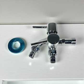 Suiton Keran Air Faucet 2in1 Water Outlet Mop Pool Aluminium - INU169 Gambar produk Suiton Keran Air Faucet 2in1 Water Outlet Mop Pool Aluminium - INU169