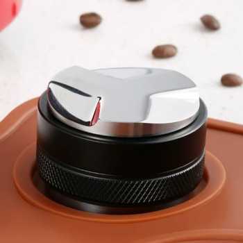 Gambar produk Robust Tamper Kopi Espresso Coffee Powder 2in1 Stainless Steel 58mm - INU161