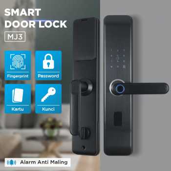 YONGLISHUN Smart Door Lock Fingerprint Password Card Cryptography - MJ3