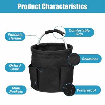 Gambar produk TERRA HOME Keranjang Lipat Oxford 600D Foldable Storage Basket - TH-600