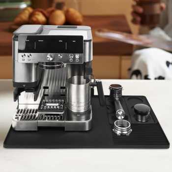 DRT Wadah Alas Kopi Tamper Coffee Maker Mat Silicone Tray 2in1 - D-21