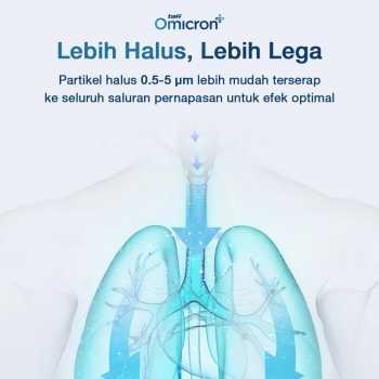 Gambar produk TaffOmicron Alat Terapi Pernapasan Ultrasonic Nebulizer Portable - MY-520A