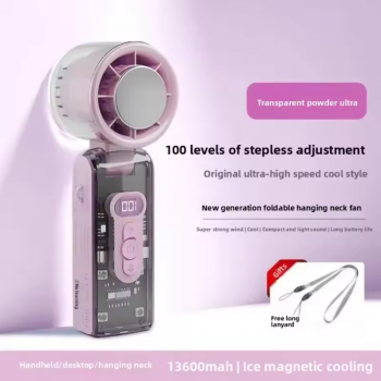 ManchiMi Kipas Angin Portable Genggam Turbo Mini Cooling Fan 3600mAh - FC8