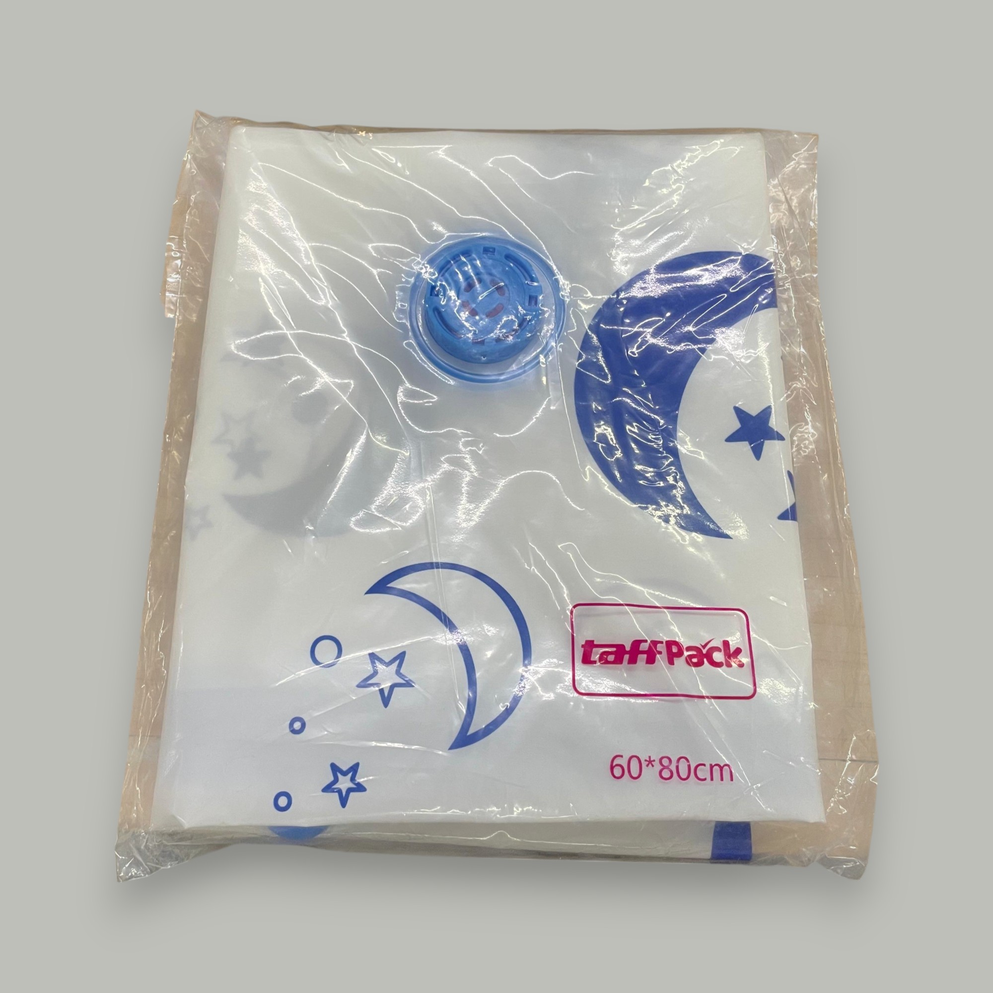 Gambar produk TaffPACK Kantong Plastik Vakum Pakaian Multifungsi Vacuum Bag 1 PCS 60x80cm - TMS-10