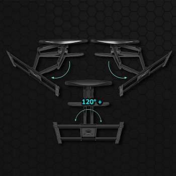 Gambar produk NBJOHSON Bracket TV Wall Mount VESA 600x400 for 40-85 Inch TV - P65