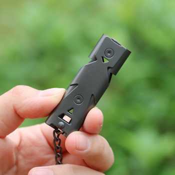 FX Peluit Darurat Survival Outdoor Stainless Steel Whistle - FXW Gambar produk FX Peluit Darurat Survival Outdoor Stainless Steel Whistle - FXW