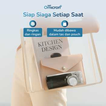 Gambar produk TaffOmicron Alat Terapi Pernapasan Mesh Nebulizer Portable Inhaler - YK-N3AA