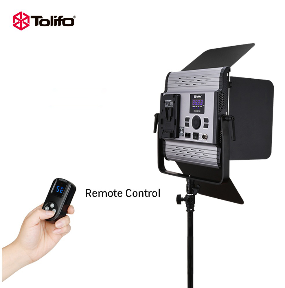 Gambar produk TOLIFO Lampu Kamera Foto Video Adjustable Studio Light LED 100W - GK-S100B PRO