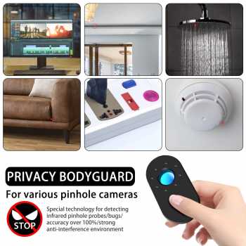 Gambar produk Desslo Alat Deteksi Kamera Tersembunyi Infrared Anti Spy Night Vision - S002