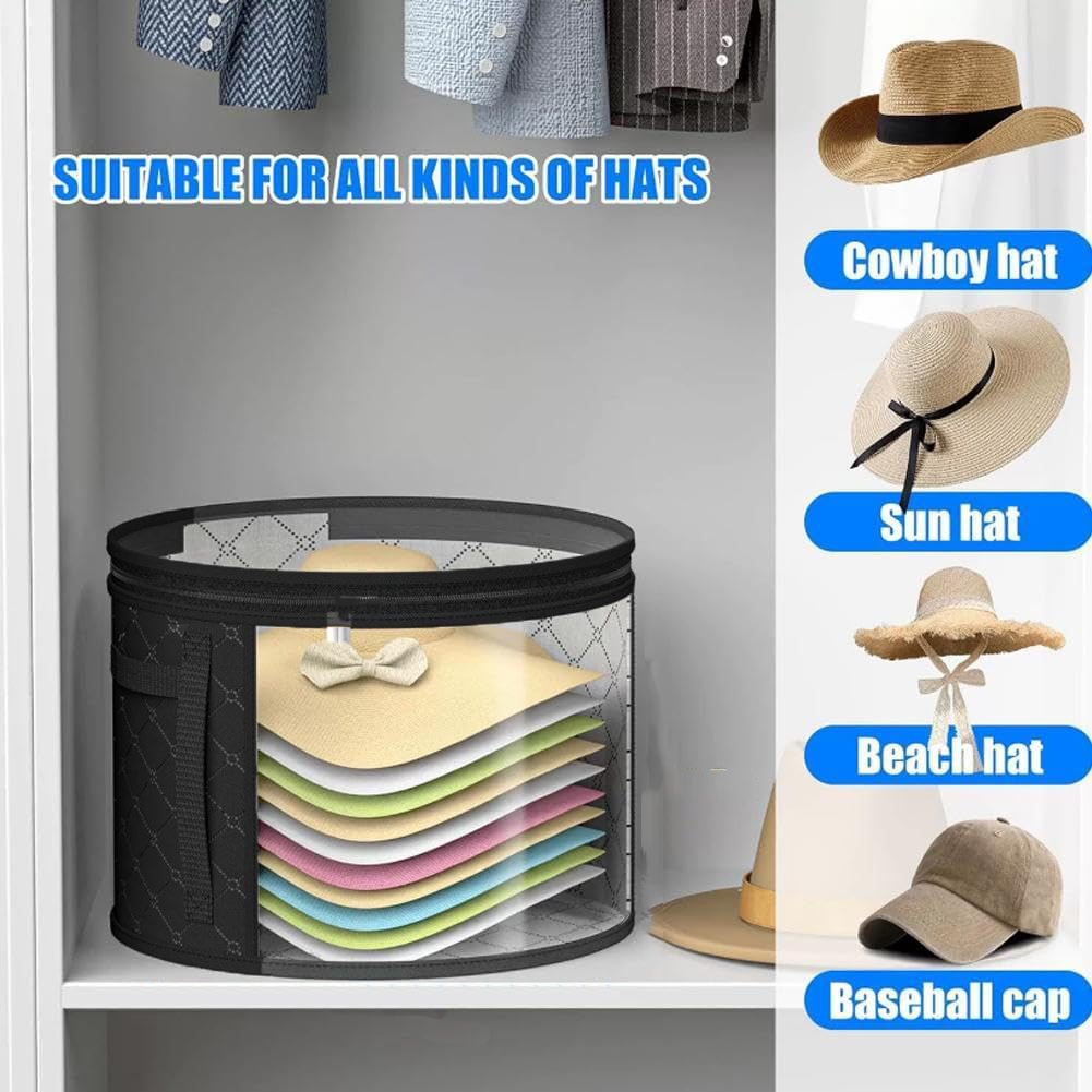 Gambar produk BONANZA Tempat Organizer Topi Foldable Hat Storage - BN523