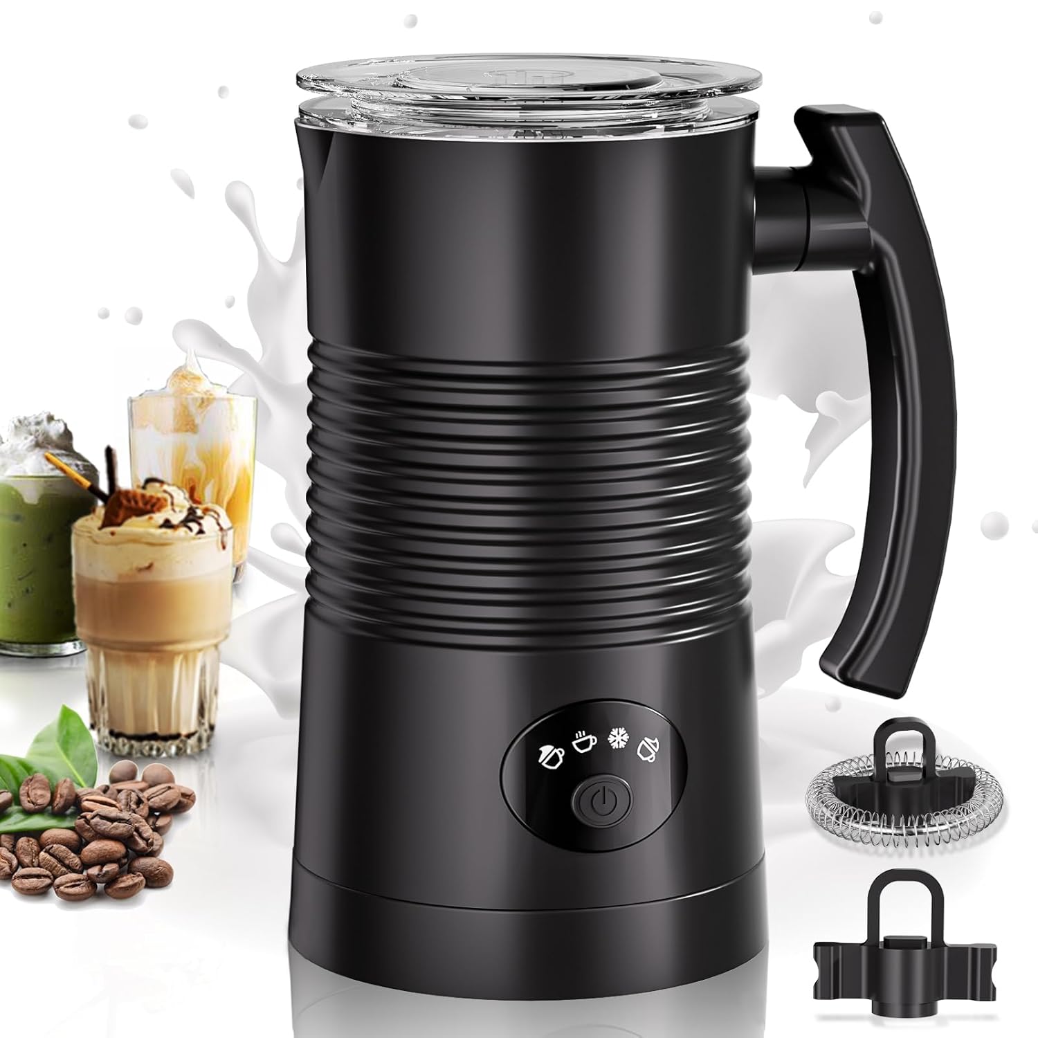 Gambar produk FMA Automatic Electric Milk Frother Stainless Steel 4in1 350ml 400W - FG-M05B