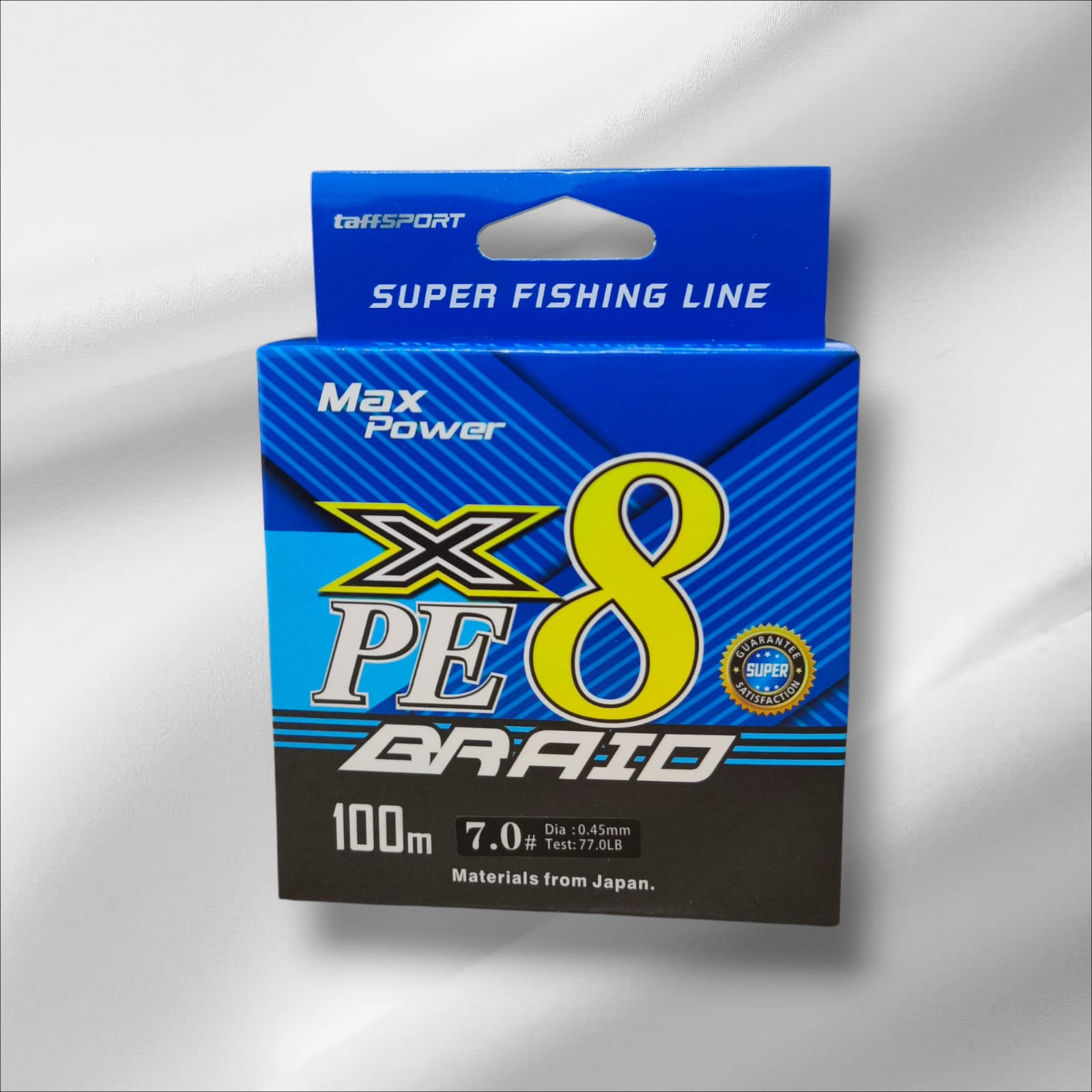 Gambar produk TaffSPORT Senar Pancing PE 8 Braided Strand Fishing Line 100M 7.0 - X8