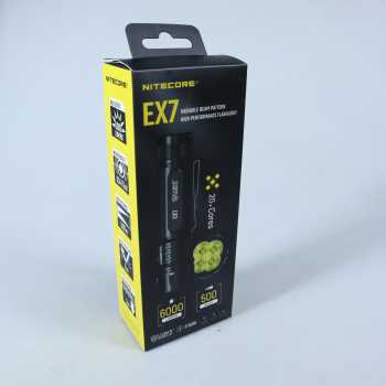 Gambar produk NITECORE Senter LED Flashlight Tactical NiteLab M515S IP68 6000 Lumens - EX7