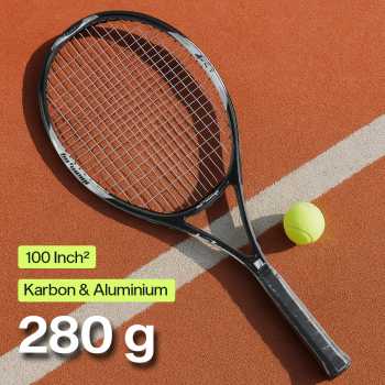 BO WEIQI Raket Tenis Carbon Aluminium Alloy 100sq 16x20 280g - B-280