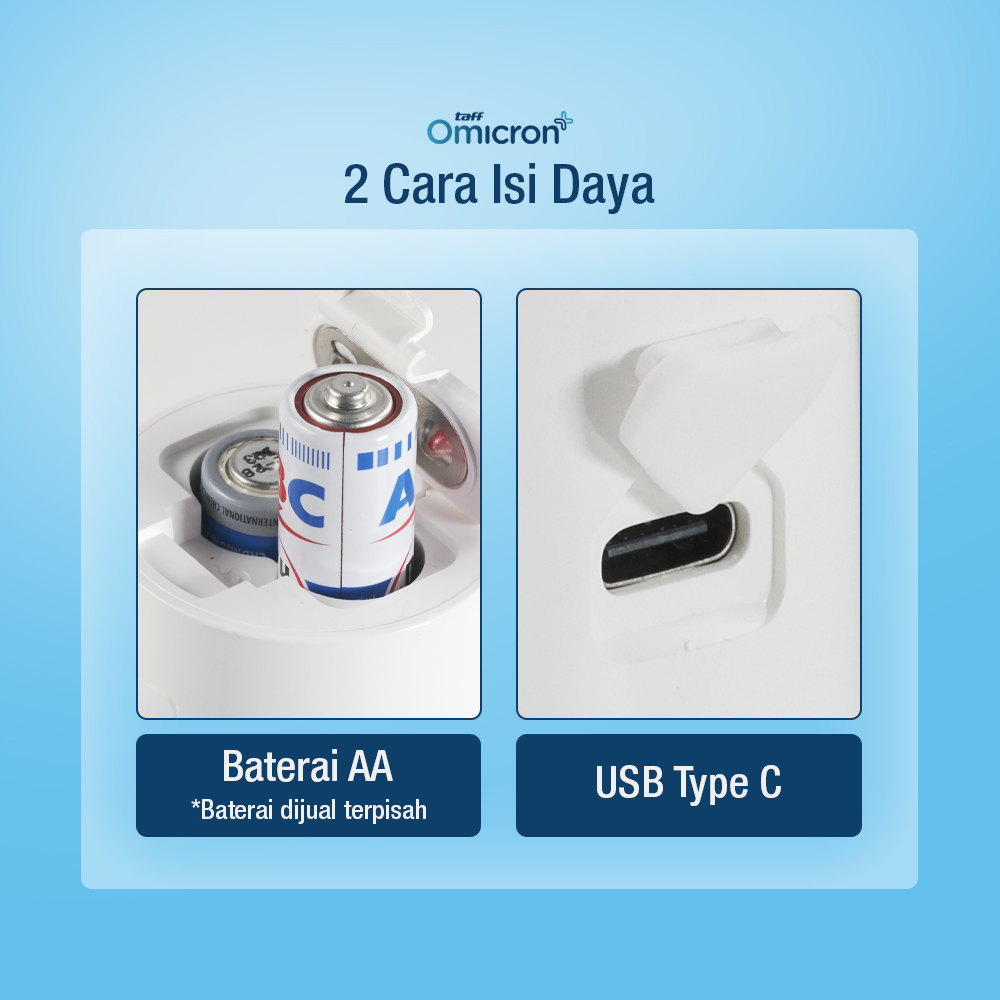 TaffOmicron Alat Terapi Pernapasan Mesh Nebulizer Portable Inhaler - JSL-W301 Gambar produk TaffOmicron Alat Terapi Pernapasan Mesh Nebulizer Portable Inhaler - JSL-W301