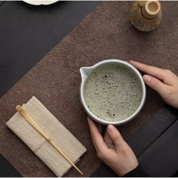 Gambar produk WONTIVE Matcha Set Chawan Chasen Stand Chashaku Ceramic 500ml 4 PCS - CZ6