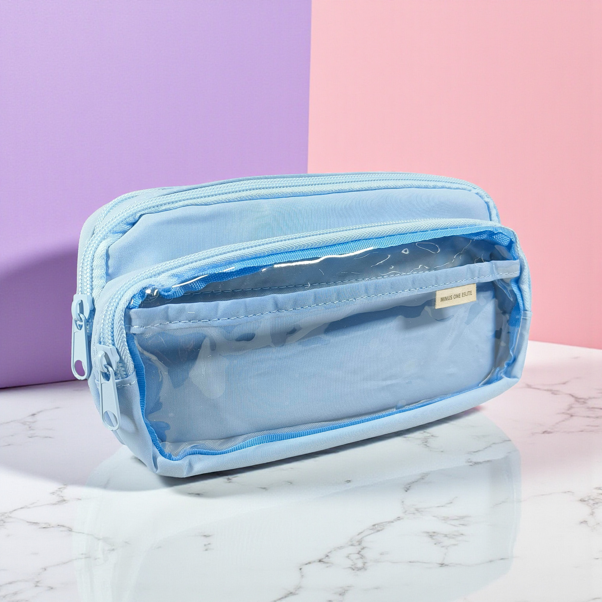 Gambar produk ZHIBIGE Tempat Pensil Multi Layer Pencil Case Compact Pouch Stationary - ZH21